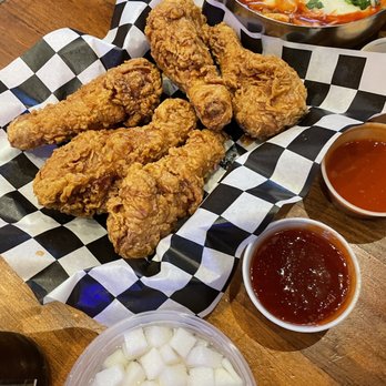 Chicken Insider - Drumstick with soy garlic sauce - Chicken Wings Near Me - New York, New York Chicken Insider - Drumstick with soy garlic sauce - Chicken Wings Near Me - New York, New York