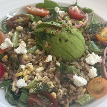 Tatte Bakery & Cafe | Charles St - Fresh Corn & Avocado Farro Bowl - Cafes Near Me - Boston, Massachusetts Tatte Bakery & Cafe | Charles St - Fresh Corn & Avocado Farro Bowl - Cafes Near Me - Boston, Massachusetts