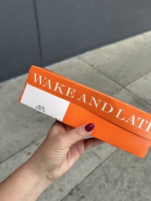 WAKE AND LATE by null