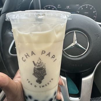 Cha Papi - Jasmine Green Milk Tea - Donuts Near Me - West Hartford, Connecticut Cha Papi - Jasmine Green Milk Tea - Donuts Near Me - West Hartford, Connecticut