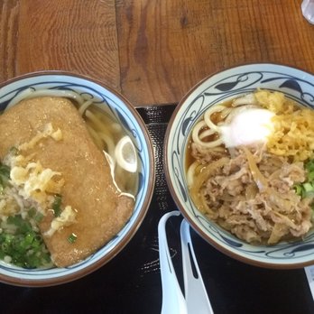 Marugame Udon - no.5 kitsune and no. 6 Nikutama - Japanese Near Me - Honolulu, Hawaii Marugame Udon - no.5 kitsune and no. 6 Nikutama - Japanese Near Me - Honolulu, Hawaii