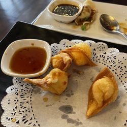 Crab Rangoons & Steamed Dumplings