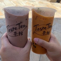Fruity pebbles and Thai tea Fruity pebbles and Thai tea