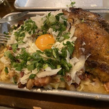 Patrizi's - Carbonara with chicken - Italian Near Me - Austin, Texas Patrizi's - Carbonara with chicken - Italian Near Me - Austin, Texas