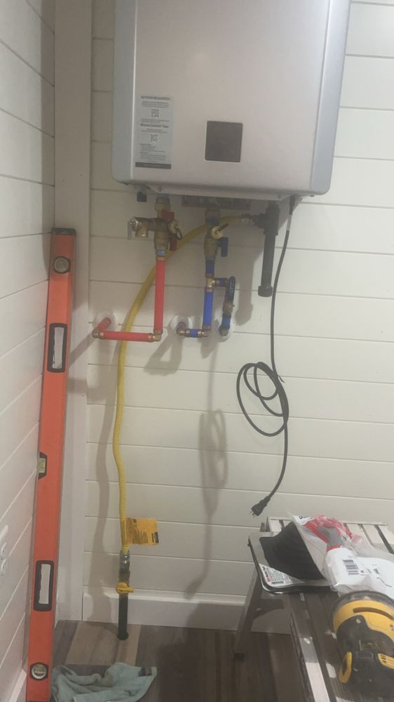 Slide of Wells plumbing