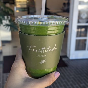 Fruittitude - Green Mango smoothie - Bubble Tea Near Me - La Jolla, California