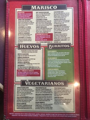 Menu photo 7 Paraiso Mexican Restaurant Arlington, WA Menu photo 7 Paraiso Mexican Restaurant Arlington, WA