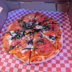 Parky’s Pizza Bar - My second check-in because my first one was misspelled! Be wary of speaking into your phone. Margherita!