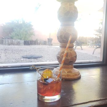 Casa Vieja - Old fashioned with black cherry enhancer - Breweries Near Me - Corrales, New Mexico