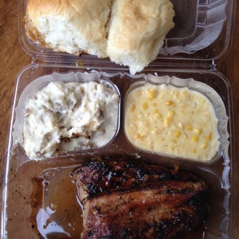 Royers Round Top Cafe - My take out box had an amazing Pork tenderloin, mashed potato casserole, and out of this world cream style corn. So good. - Cafes Near Me - Round Top, Texas Royers Round Top Cafe - My take out box had an amazing Pork tenderloin, mashed potato casserole, and out of this world cream style corn. So good. - Cafes Near Me - Round Top, Texas