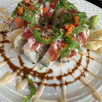 Bangkok Fusion Cafe - Under the Sea sushi roll - Thai Near Me - Clearwater, Florida Bangkok Fusion Cafe - Under the Sea sushi roll - Thai Near Me - Clearwater, Florida