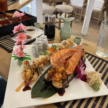 Ikura - Sunset Roll and Banzai Roll - Sushi Bars Near Me - Rocklin, California Ikura - Sunset Roll and Banzai Roll - Sushi Bars Near Me - Rocklin, California