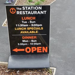 The Station - Sign