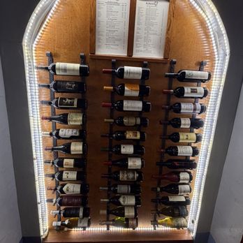 El Novillo Restaurant - Wine display - Latin American Near Me - Miami, Florida El Novillo Restaurant - Wine display - Latin American Near Me - Miami, Florida