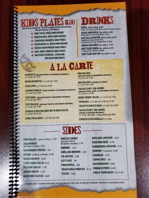 Menu photo 1 La Cabana Platte City, MO Menu photo 1 La Cabana Platte City, MO
