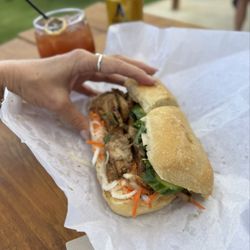 Dinky Dau - Lemongrass pork banh mi
