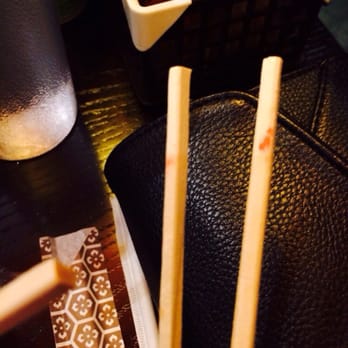 Umenoya - The chopsticks with the "blood" stain - Ramen Near Me - Torrance, California Umenoya - The chopsticks with the "blood" stain - Ramen Near Me - Torrance, California