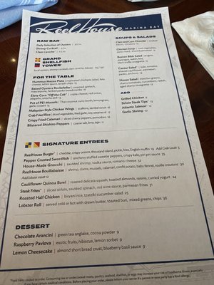 Menu photo 2 ReelHouse Marina Bay Quincy, MA