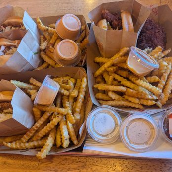 Main Chick Hot Chicken - The spread - Chicken Shop Near Me - Carlsbad, California