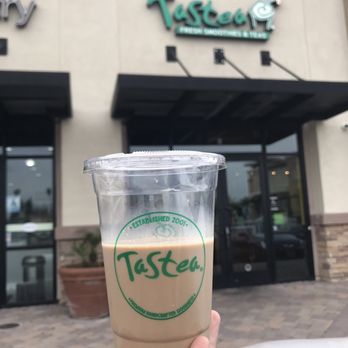 Tastea - No I didn't drink this-- This is a $5 20 ounce All-nighter with no ice and no cream. - Bubble Tea Near Me - Chino Hills, California Tastea - No I didn't drink this-- This is a $5 20 ounce All-nighter with no ice and no cream. - Bubble Tea Near Me - Chino Hills, California