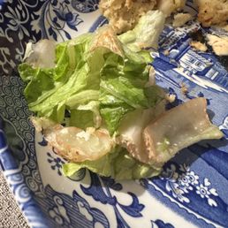 Rotten lettuce in my bonefish grille salad. Rotten lettuce in my bonefish grille salad.