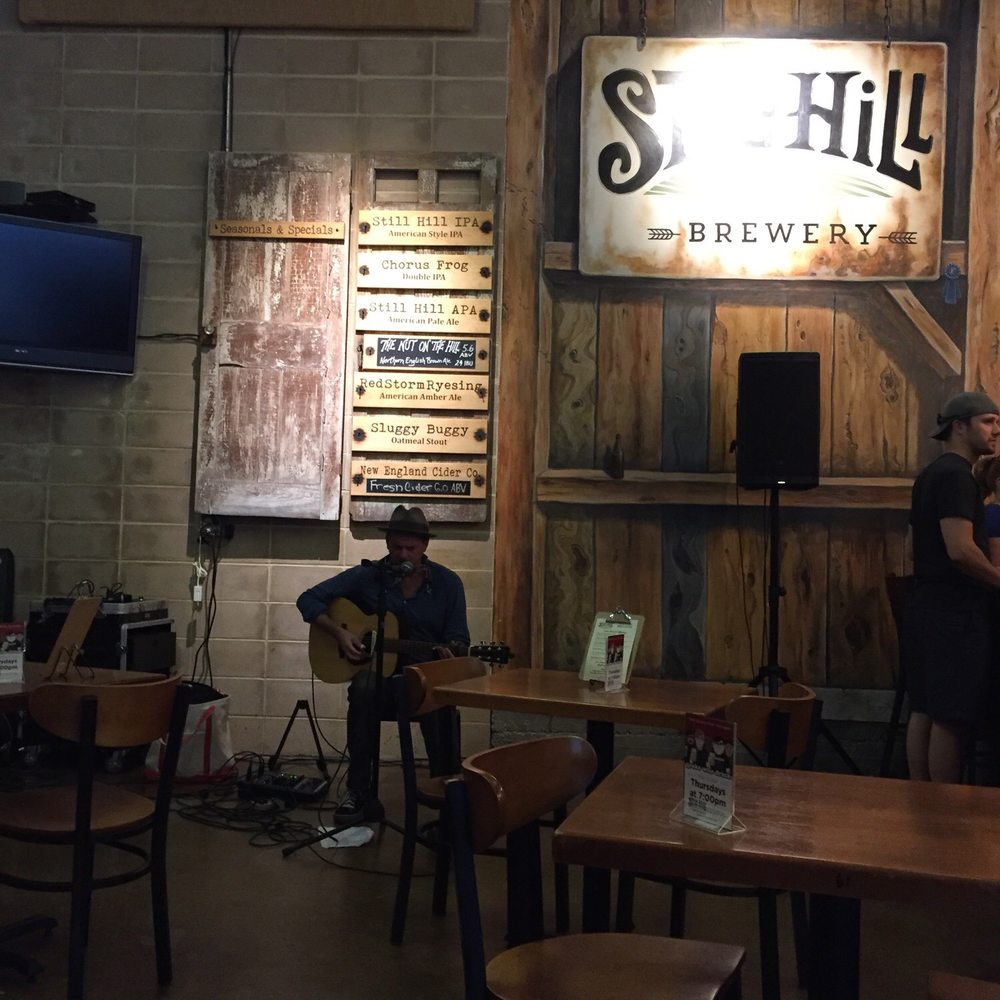 Still Hill Brewery - People having a good time, good energy, rustic decor, live one man guitar & harmonica - Breweries Near Me - Rocky Hill, Connecticut Still Hill Brewery - People having a good time, good energy, rustic decor, live one man guitar & harmonica - Breweries Near Me - Rocky Hill, Connecticut