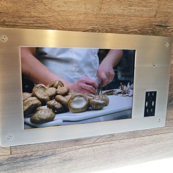 Café Zupas - Monitor with plugs for charging - Salad Near Me - Eagan, Minnesota Café Zupas - Monitor with plugs for charging - Salad Near Me - Eagan, Minnesota