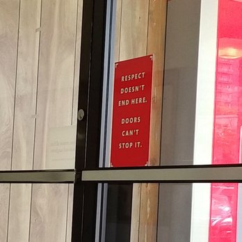 Santander Bank - Interesting signage on the door as you leave. - Banks & Credit Unions Near Me - East Orange, New Jersey Santander Bank - Interesting signage on the door as you leave. - Banks & Credit Unions Near Me - East Orange, New Jersey
