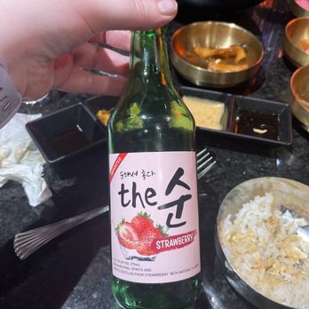 Mr. Kimchi Korean BBQ - Strawberry soju, great to share - Korean Near Me - Algonquin, Illinois Mr. Kimchi Korean BBQ - Strawberry soju, great to share - Korean Near Me - Algonquin, Illinois