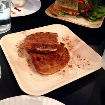 Mixtape - The Apple Pie panini (all vegan!) which has yummy bee-free vegan honey made from apples! Love. - Lounges Near Me - Pittsburgh, Pennsylvania