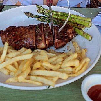 The Olive Restobar - New York steak, instead of a porterhouse - Mediterranean Near Me - Downey, California The Olive Restobar - New York steak, instead of a porterhouse - Mediterranean Near Me - Downey, California