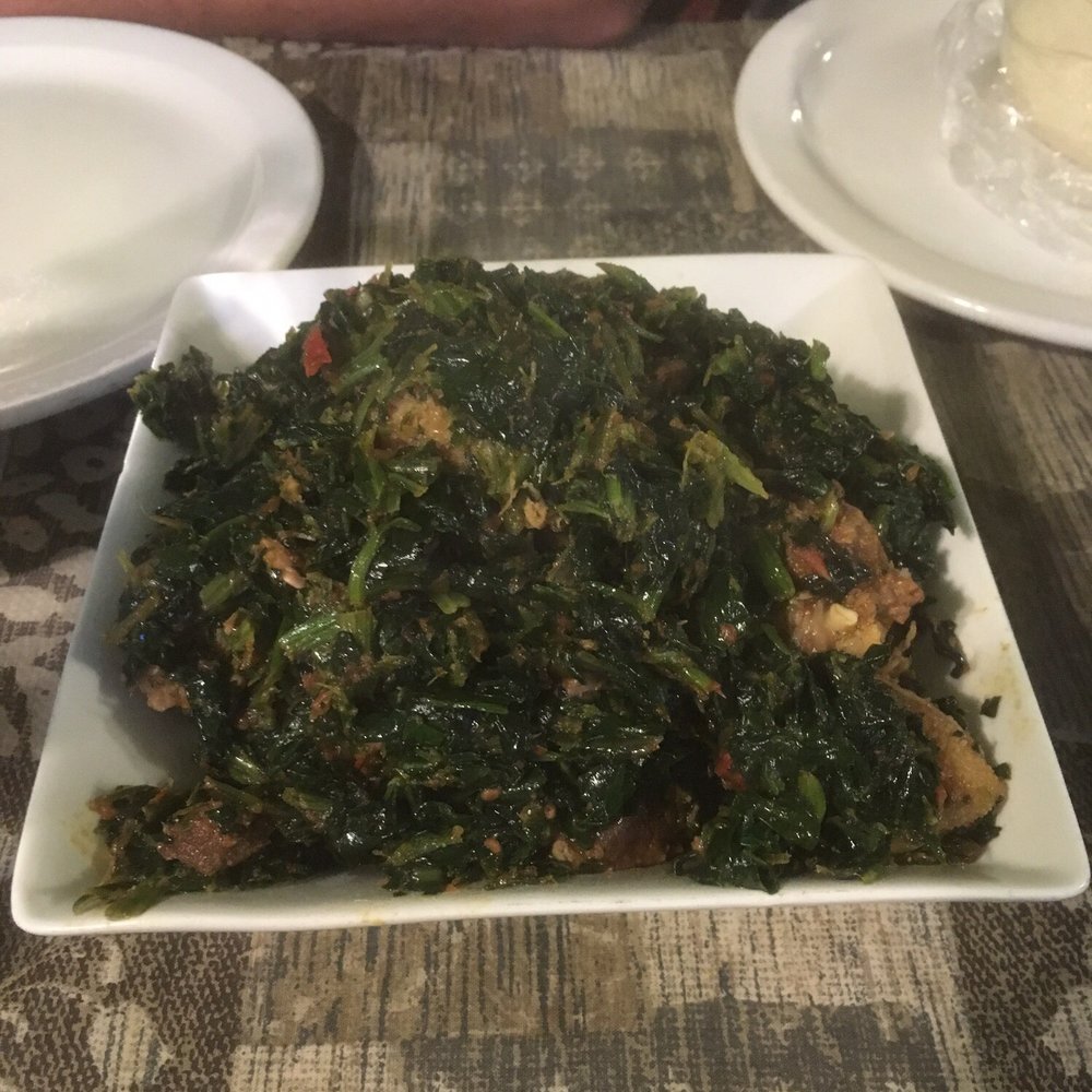 Veronica's Kitchen - edikang ikong stew - African Near Me - Inglewood, California