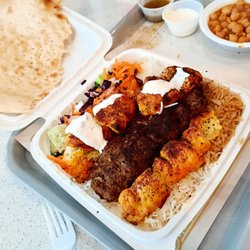 Grill Kabob - Chicken and kubideh combo
