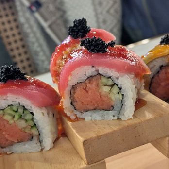 Akeno Sushi Bar@ Old Town - Double tuna roll (SO good) - Sushi Bars Near Me - Alexandria, Virginia Akeno Sushi Bar@ Old Town - Double tuna roll (SO good) - Sushi Bars Near Me - Alexandria, Virginia