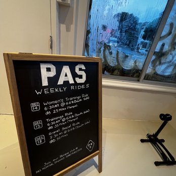 Pas Normal Studios - Weekly ride event board - Sports Wear Near Me - San Francisco, California