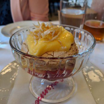 The Cavalier - Lemon Raspberry Trifle ($12) - 2 stars. The trifle was stale and dry. This was a complete disappointment. Sat brunch 2018-04-21 - New American Near Me - San Francisco, California