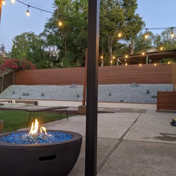 Buena Vida Scape - a patio with a fire pit - Landscaping Near Me Buena Vida Scape - a patio with a fire pit - Landscaping Near Me