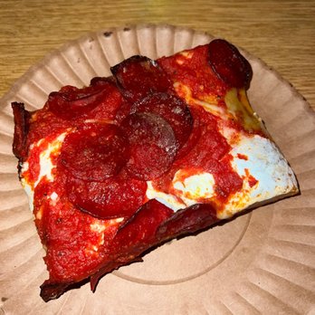 Scarr's Pizza - Sicilian Pepperoni - Pizza Near Me - New York, New York Scarr's Pizza - Sicilian Pepperoni - Pizza Near Me - New York, New York