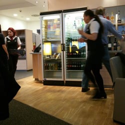 Air France-KLM-Lounge - Bar and Refrigerator