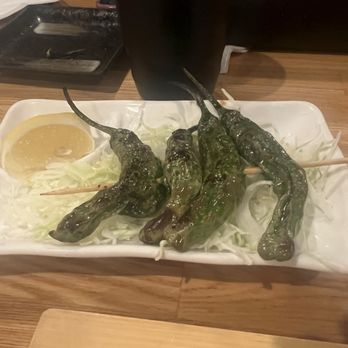 Kakaroto Japanese Restaurant - Shishirito Peppers - Japanese Near Me - Mountain View, California Kakaroto Japanese Restaurant - Shishirito Peppers - Japanese Near Me - Mountain View, California