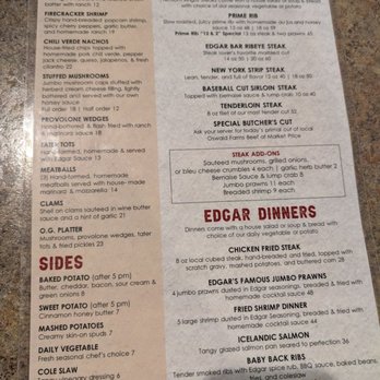 Edgar Bar - Steakhouses Near Me - Edgar, Montana
