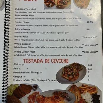 The Pier - Fish menu - Mexican Near Me - Norfolk, Nebraska