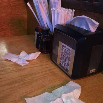 Takashi Ramen - Napkins and we had to wipe our own table - Japanese Near Me - Goleta, California Takashi Ramen - Napkins and we had to wipe our own table - Japanese Near Me - Goleta, California