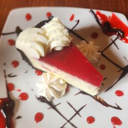 Raspberry cheesecake