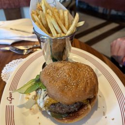 Bland burger Bland burger