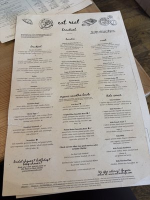 Menu photo 1 Eat Real Cafe Newhall, CA Menu photo 1 Eat Real Cafe Newhall, CA