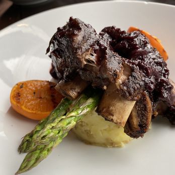 The Raven Bistro - Bison Short ribs we very tasty. - Mediterranean Near Me - Jasper, Alberta The Raven Bistro - Bison Short ribs we very tasty. - Mediterranean Near Me - Jasper, Alberta