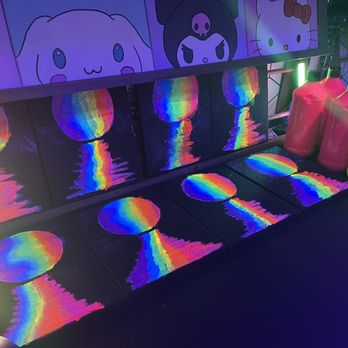 Pixels - Fluorescent moonlight paint project - Kids Activities Near Me - San Jose, California Pixels - Fluorescent moonlight paint project - Kids Activities Near Me - San Jose, California