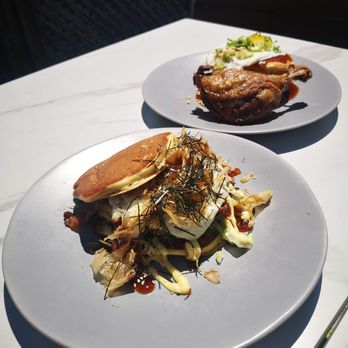 NextDoor Restaurant - Okonomiyaki burger - Canadian (New) Near Me - Markham, Ontario NextDoor Restaurant - Okonomiyaki burger - Canadian (New) Near Me - Markham, Ontario