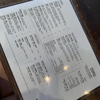 DOMU - Food menu - Ramen Near Me - Orlando, Florida DOMU - Food menu - Ramen Near Me - Orlando, Florida